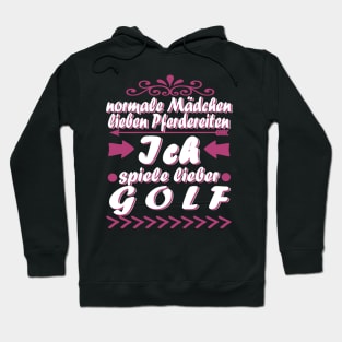 Golf Hole in One Sport Mädchen Geschenk Sprüche Hoodie